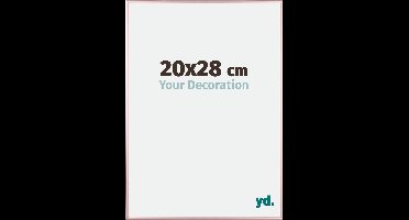 Your Decoration - Fotolijst 20x28 cm - Aluminium - Koper - Kent