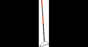 BLACK+DECKER Egalisatie Hark - 150 CM - Glasvezel en Koolstofstaal - Zwart/ Oranje