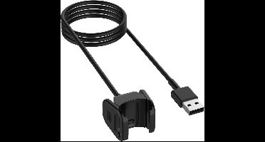 OTB - Oplaadkabel - Zwart - Geschikt voor Fitbit Charge 3 USB