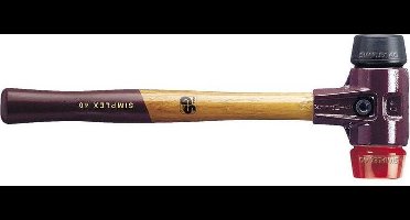 Halder SIMPLEX 3026.040 Kunststof hamer Ergonomische handgreep, Hard, Middelhard 640 g 325 mm 1 stuk(s)