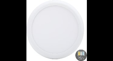 LED plafondlamp - badkamerverlichting - RAINBOW - wit - 3 lichtkleuren - 18/25W - 2000 Lumen - ⌀22cm