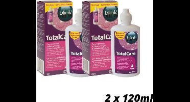 TotalCare solution - 2x 120 ml - Lenzenvloeistof