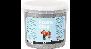 Foam Clay®, zilver, metallic, 560gr