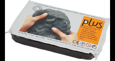 Zelfhardende klei, zwart, 12x1000gr