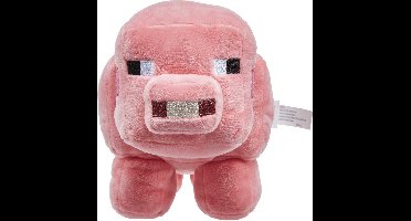 Minecraft Basic pluchen varken 20 cm