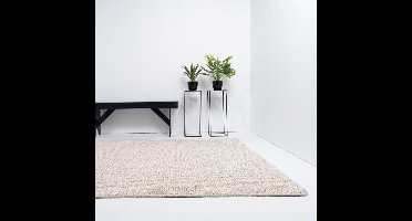 Vloerkleed Xilento Pebble Grey Berber | 170 x 230 cm