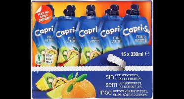 Capri-Sun Multivitamine - multi fruitdrank per zakje - 15 zakjes