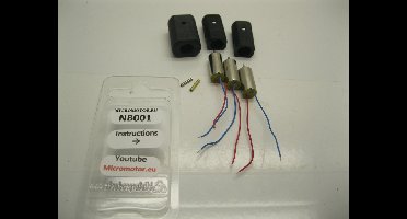 micromotor NB001 motor ombouwset voor Brawa 1151 containerterminal met 3 motoren