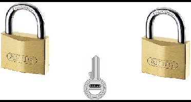 ABUS Hangslot gelijksluitend 65 40Mm Sl407 Messing