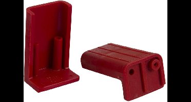 Dometic Heki 2/3/4 Montageset Rood 53-60mm