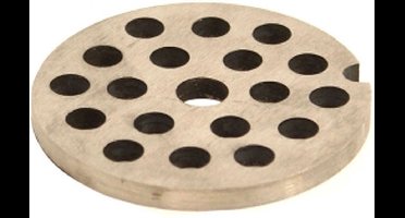 Geperforeerde Schijf, 6 mm, voor Gehaktmolen Maat 5 - Gefu | TRICA