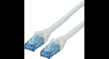 ROLINE Patchkabel Cat.6A UTP, Component Level, LSOH, wit, 0,5 m