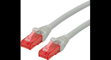 ROLINE Patchkabel Cat.6 UTP, Component Level, LSOH, grijs, 7,5 m