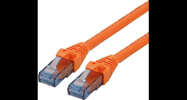 ROLINE Patchkabel Cat.6A UTP, Component Level, LSOH, oranje, 1,5 m