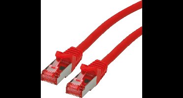 ROLINE patchkabel Cat.6 S/FTP (PiMF), componentniveau, LSOH, rood, 2 m