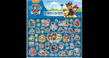 Totum Holografisch Stickervel Paw Patrol 30 Stuks