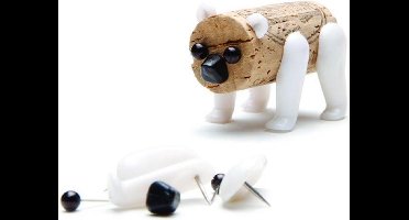 Monkey Business kurkversiering Corkers Animals - IJsbeer