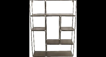 Wandrek Laval - Metaal - 60x80cm - Grijs