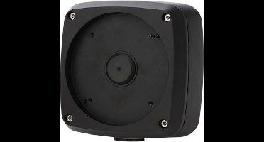 Dahua PFA124-B zwarte montagebox van aluminium
