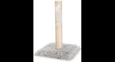 Beeztees - kitten krabpaal - Atila - grijs - 35X35X53 Cm