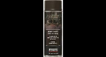 Fosco spuitbus legerverf 400ml Dark Brown