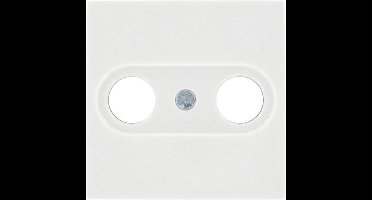 Jung A S500 – Afdekplaat voor coax (Wit)