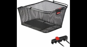 Klickfix mand City  II Racktime 20 liter zwart