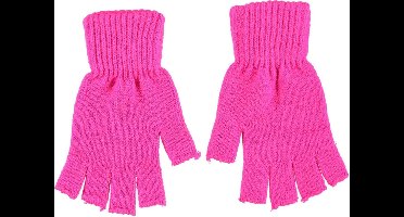 Apollo - Handschoenen - Vingerloos - Fluor roze