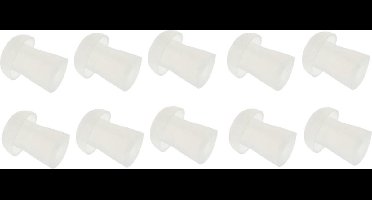 K-PO® 10x Eartips voor oa. K-PO, Kenwood, Motorola, Baofeng, Icom, Midland, Walkie Talkies Portofoons