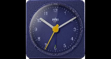 Braun BC02BL -  Wekker - Analoog - Reis - Blauw