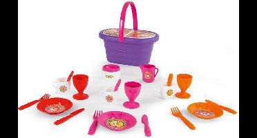 Picknickmand Distroller picknickset Smoby speelgoedservies