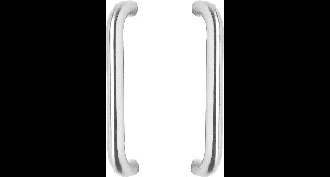 Intersteel Deurgrepen per paar U-vorm 630x80x30 HoH 600 rvs