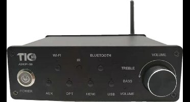 TIC AMP99 - Wifi Airplay2 Bluetooth5 versterker 2x50W met tone control