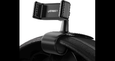 UGREEN Universele Auto Klemmende Telefoonhouder 360° Draaibaar Dashboard Zwart