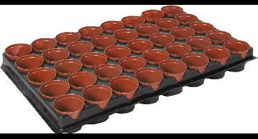 Talen Tools - Zaai-stekpotjes - Rond - 7 cm - 40 stuks