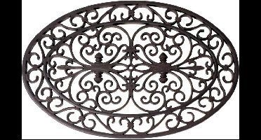 Best for Boots Deurmat rubber ovaal 70x46 cm