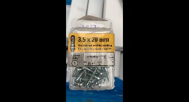 Starx 3.5x20mm Houtschroef verzinkt rondkop 35st prijsklasse 1