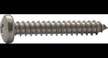 Plaatschroef verzinkt cilinderkop 3.5x25 mm 25 stuks Starx