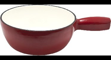 Imperial Kitchen - Kaasfondue - 21cm - Emaille - Rood