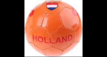 Oranje voetbal Holland met pomp en balnet - maat 5