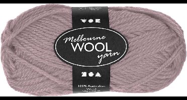 Melbourne wolgaren, L: 92 M, lichtpaars, 50 gr/ 1 bol
