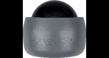 Avento Massagebal in Grip-Cup - Grijs/Zwart