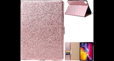 Luxe Tablet Hoes - Geschikt voor iPad Pro 11 inch Hoes - Roze Goud