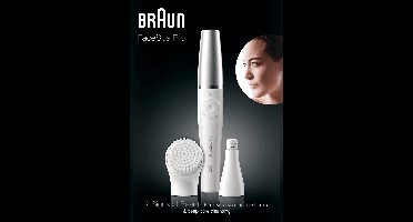 Braun FaceSpa PRO 910 2in1 Gezichtsepilator en Reinigingsborstel Wit