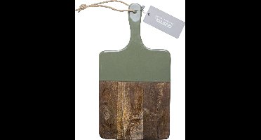 Gusta - Serveerplank - Groen Bruin - 38x20cm