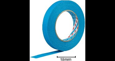 3M 3434 Scotch Afplaktape Blauw 18mm - per rol