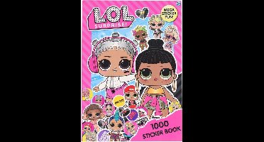 L.O.L. Surprise - Stickerboek met 1000 stickers - Mega sticker Fun