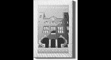 Walljar - Beurs van Berlage - Muurdecoratie - Poster