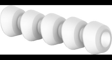 Opzetstukken voor Satisfyer 1 Next Generation | huidvriendelijk siliconen | wit | 5 stuks
