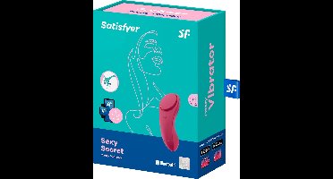 Satisfyer 'Sexy Secret', 8,5 cm, met app